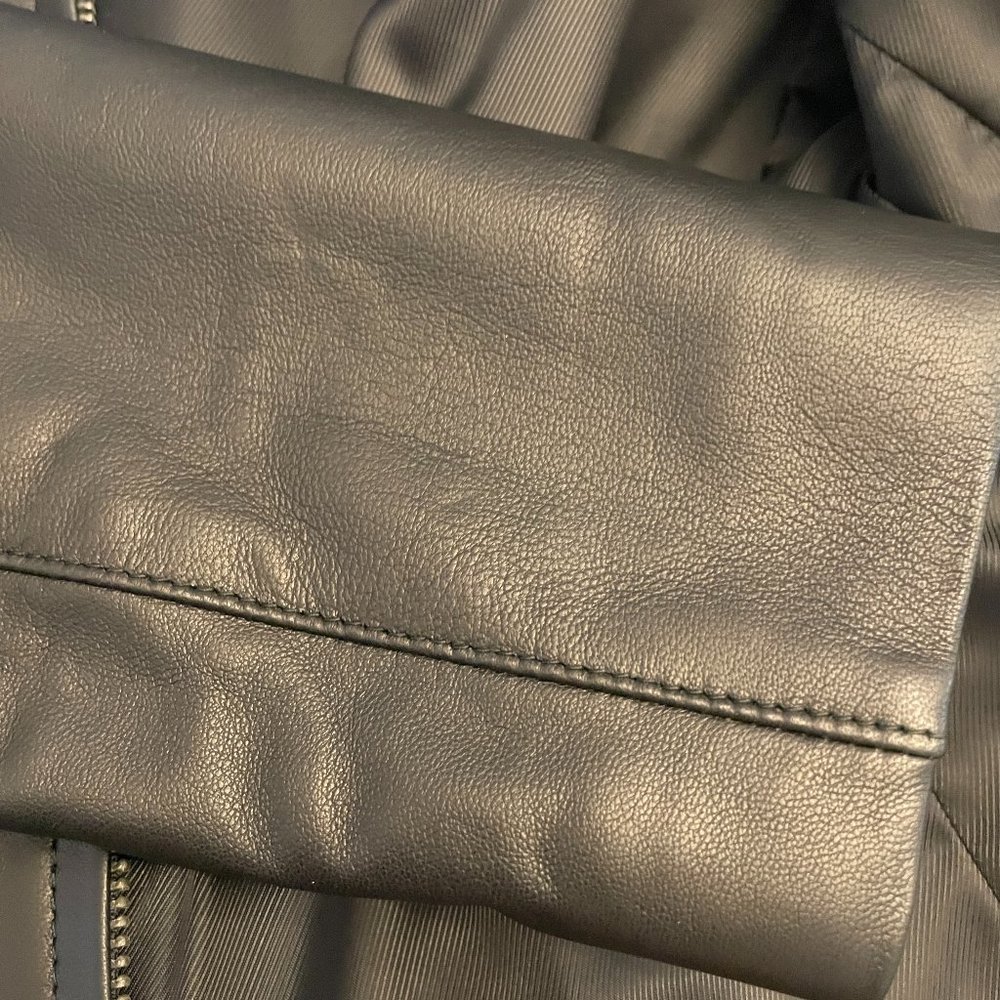 Cole Haan Leather Scuba Jacket - Picture 14 of 14
